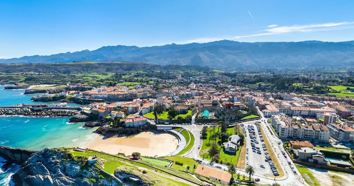 Vista aérea de Llanes Centro (Llanes, Llanes)